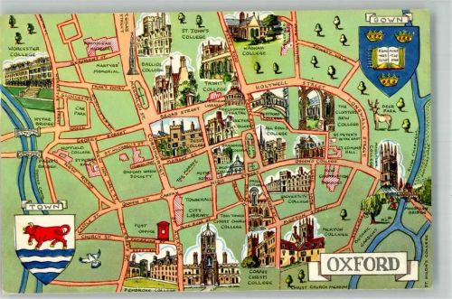 Oxford Stadtplatz Wappen