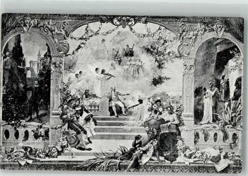 Salzburg Theater Mozart-Vorhang