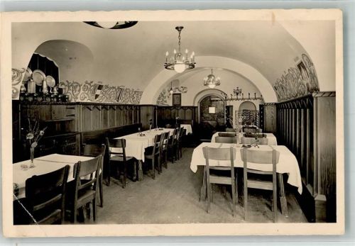 Salzburg 1933 Gasthaus schwarzes Rössl Bergstrasse 3-7