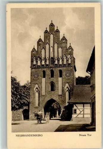 Neubrandenburg Neues Tor Fotograf Goldiner