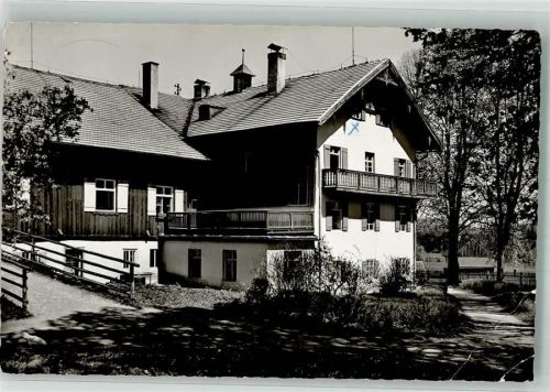 Murnau 1962 Pension Erholungsheim der Inneren Mission Grafenschau