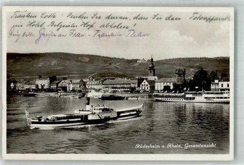Rüdesheim Ausflugsdampfer Rhein