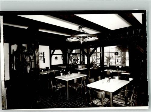Salzbergen Gasthaus Gutsschänke Holsterfeld Gaststube Foto Original aus Archiv eines Ansichtskartenverlages Ort handschriftlich