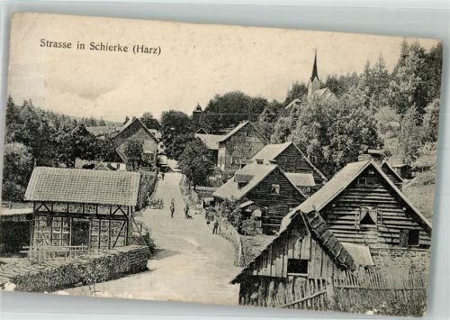 Schierke 1918 Dorfansicht
