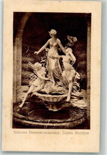 Herrenchiemsee Diana Brunnen