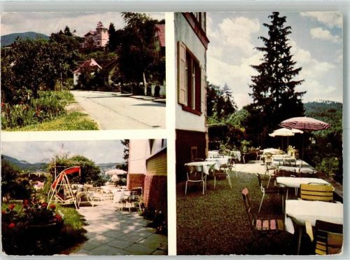 Gernsbach 1967 Hotel Cafe Sonnenhof
