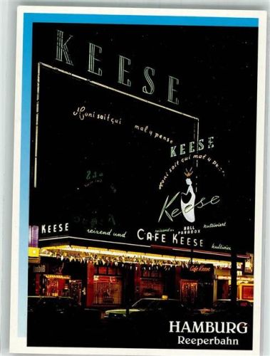 Hamburg Reeperbahn Cafe Keese