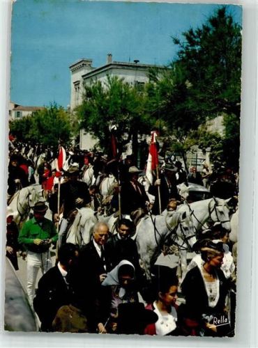 Aigues-Mortes 1971 Les Gardians au pelerinage