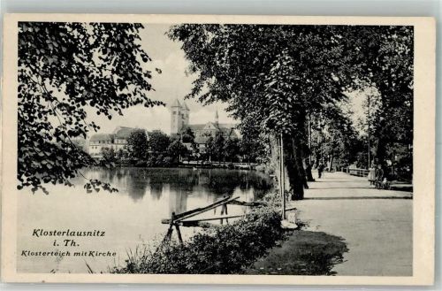 Bad Klosterlausnitz Klosterteich Kirche