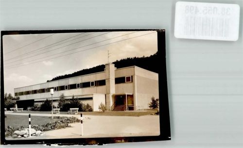 Tiengen Stadthalle Ort handschriftlich Foto Original aus Archiv eines Ansichtskartenverlages