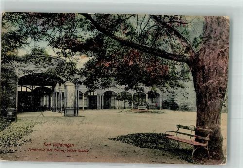 Bad Wildungen 1921 Trinkhalle der Georg-Victor-Quelle