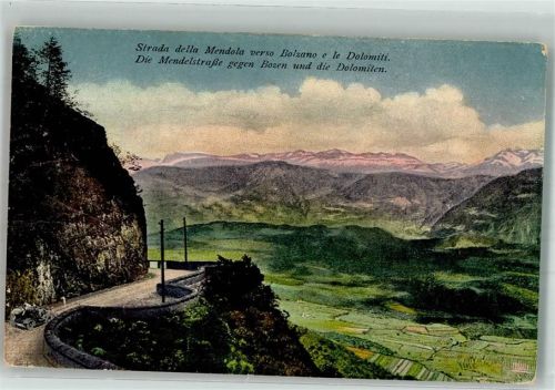 Bozen 1923 Mendel Straße Auto
