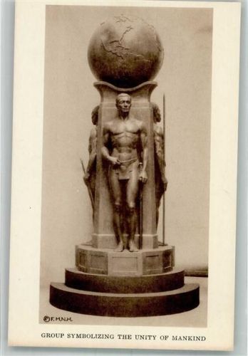 Chicago Denkmal Ausstellung Group Symbolizing The Unity of Mankind