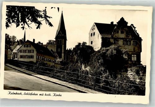 Kulmbach 1958 Kath. Kirche Schloss