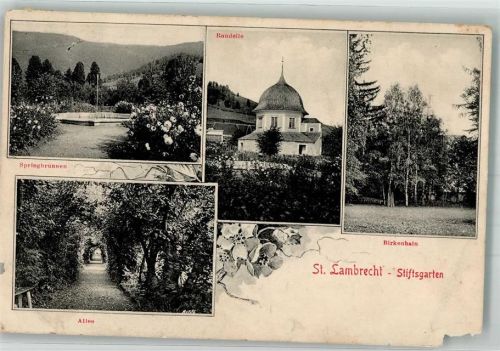 St. Lambrecht Stiftsgarten Eckschaden