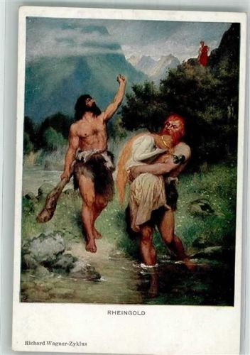 sign. Leeke Ferd. Rheingold Richard Wagner Zyklus M.M. Nr. 982
