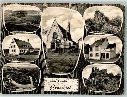 Bruschied Kirche Schule