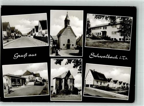 Schwalbach Kirche Geschäft Burg