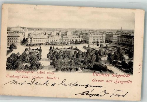 Szeged 1899 Szechyi Platz