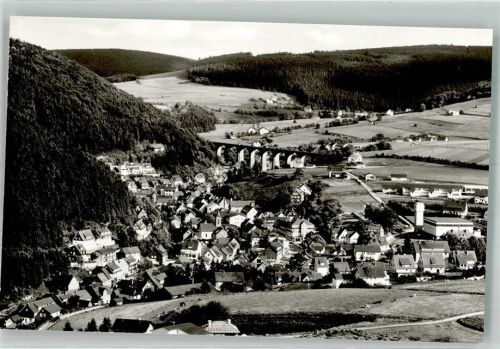 Willingen Panorama des Ortes mit Itterbrücke Fotograf Werner