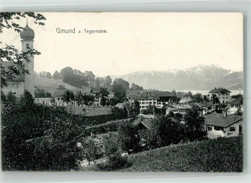 Gmund 1908 Kirche