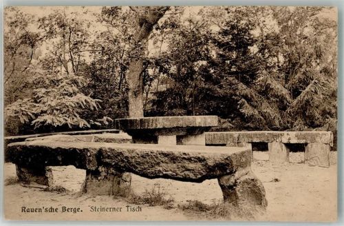 Rauen Rauen'sche Berge Steinerner Tisch Fotograf Goldiner