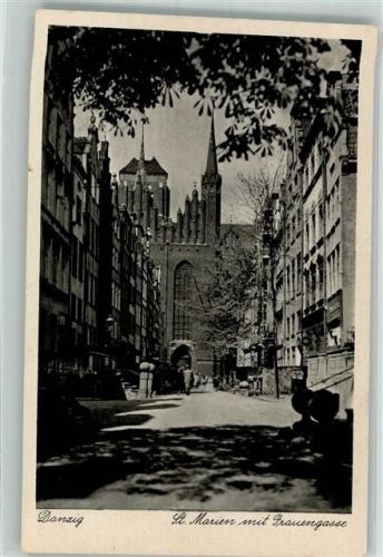 Danzig Kirche St. Marien Frauengasse