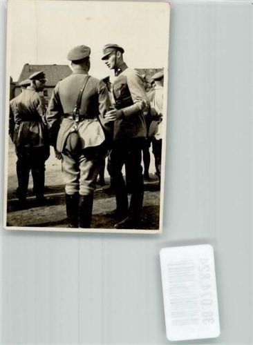 Trier SA-Männer in Uniform am Stahlhelmtag Ort handschriftlich