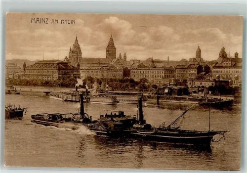 Mainz Arbeitsraddampfer Mathias Stinnes