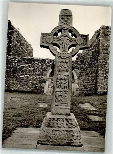 Irische Kreuze II No. XII/3 Clonmacnois/Westkreuz Fotograf Karl Hublow Konstanz