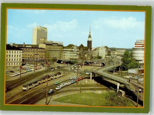 Leipzig Friedrich-Engelsplatz Straßenbahn