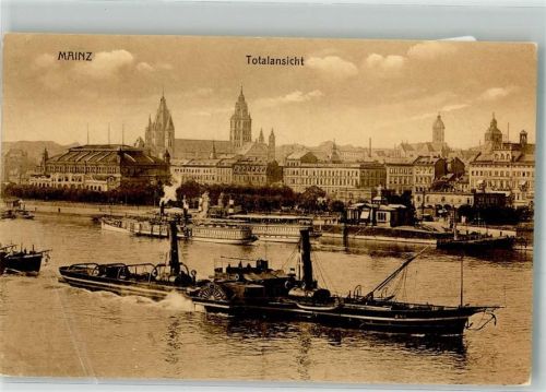 Mainz Arbeitsraddampfer Mathias Stinnes