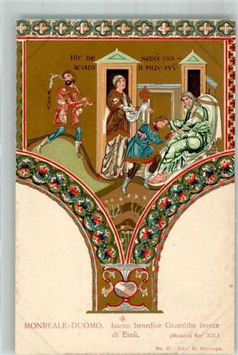Monreale Duomo byzantinische Mosaike Edition G. Matranga No. 37