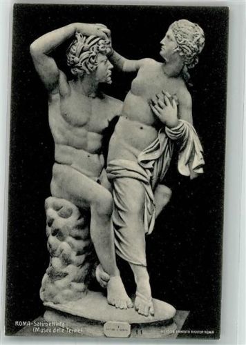 Roma Satiro e Ninfa im Museo delle Terme