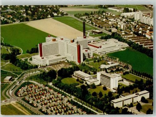 Augsburg Fliegeraufnahme Krankenhaus