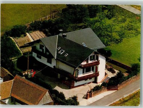 Lützelbach Fliegeraufnahme Pension An der kleinen Alm