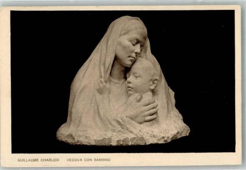 Vedova con Bambino von Guillaume Charlier