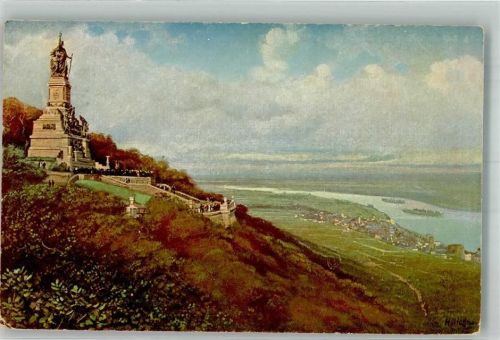 Rüdesheim 1925 Das Nationaldenkmal
