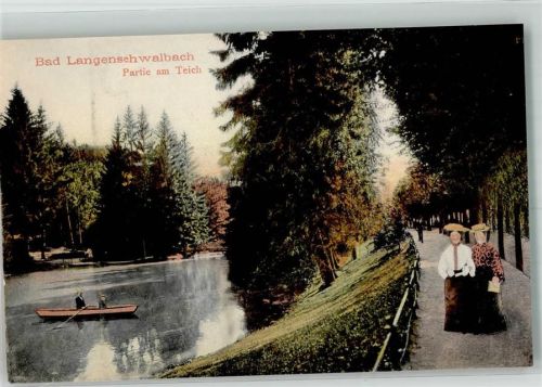 Bad Schwalbach Partie am Teich Bad Langenschwalbach
