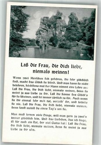Laß die Frau die dich liebt niemals weinen v. Hans Fritz Beckmann Verlag J. Böttger Nr. 89