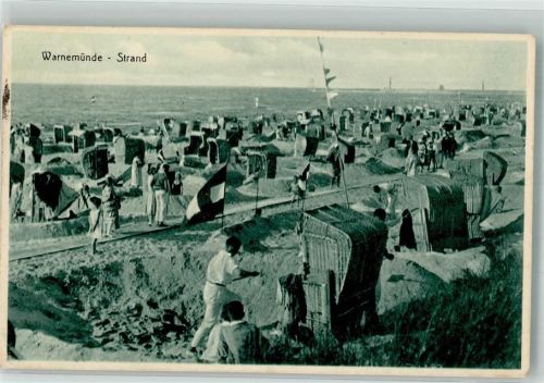 Warnemünde 1926 Schwimmbad Strand