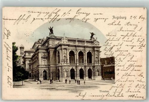 Augsburg 1902 Theater