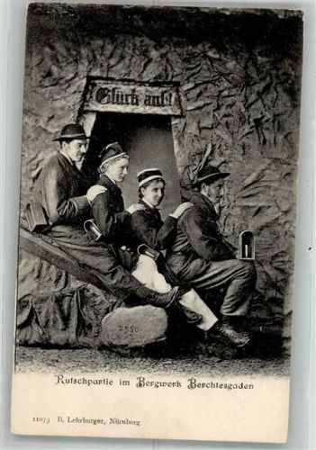 Berchtesgaden Rutschpartie im Bergwerk Verlag Lehrburger 11073