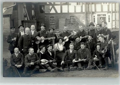 Gruppenfoto Gitarre Mandoline