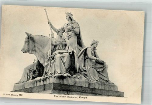 London The Albert Memorial Europa Kensington Garden
