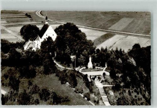 Palmbühl Fliegeraufnahme der Wallfahrtskirche Palmbühl