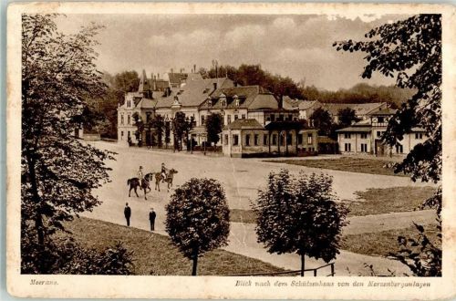 Meerane 1915 Schützenhaus Fotograf Max Blum