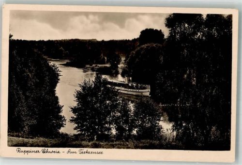 Molchow WK II Am Teetzensee Ruppiner Schweiz Fahrgastschiff