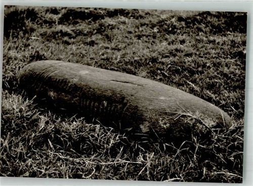 Kerry Vorchristliche Steine Oghamstein-Stein von Ballintaggart No. V/6 Fotograf Karl Hublow Konstanz