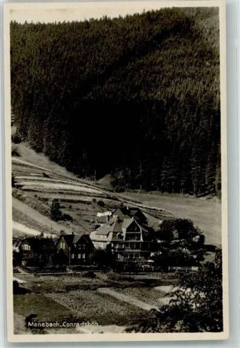Manebach 1931 Hotel Gasthaus Cafe Conradshöhe